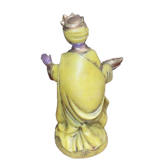 VINTAGE Christmas Nativity/Manger Replacement Figurine One Wisemen Made In Italy - Picture 2 of 2